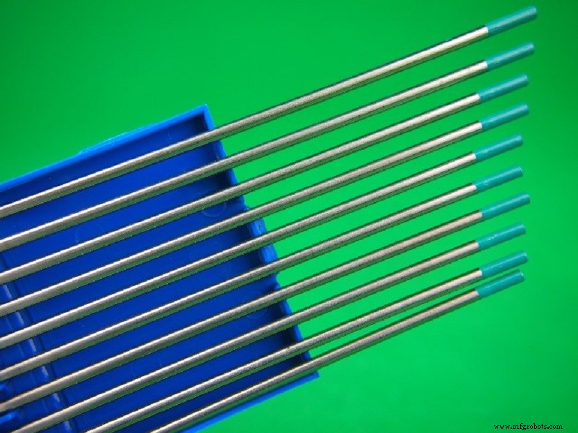 Geavanceerde Zeldzame-Aarde Gedopte Wolfram Elektroden voor Superieure Lasprestaties