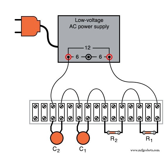 Lage‑Spanning AC Voeding: Fasverschuiving Circuit Componenten & Best Practices