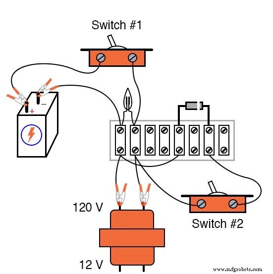 Commuterende Diode Experiment: Inductieve Terugslag Onderdrukken met een Neonlamp