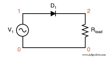 Half‑Golf Gleichrichter Experiment: Bouwen, Meten, en Simuleren van een Eenvoudige AC‑naar‑DC Motorcircuit