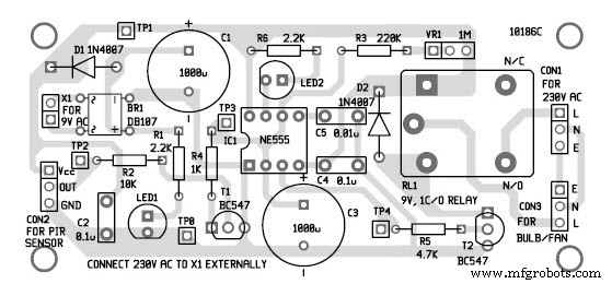 Passieve Infrarood Sensor Stroombespaar Schakeling: Ontwerp, Werking en Toepassingen