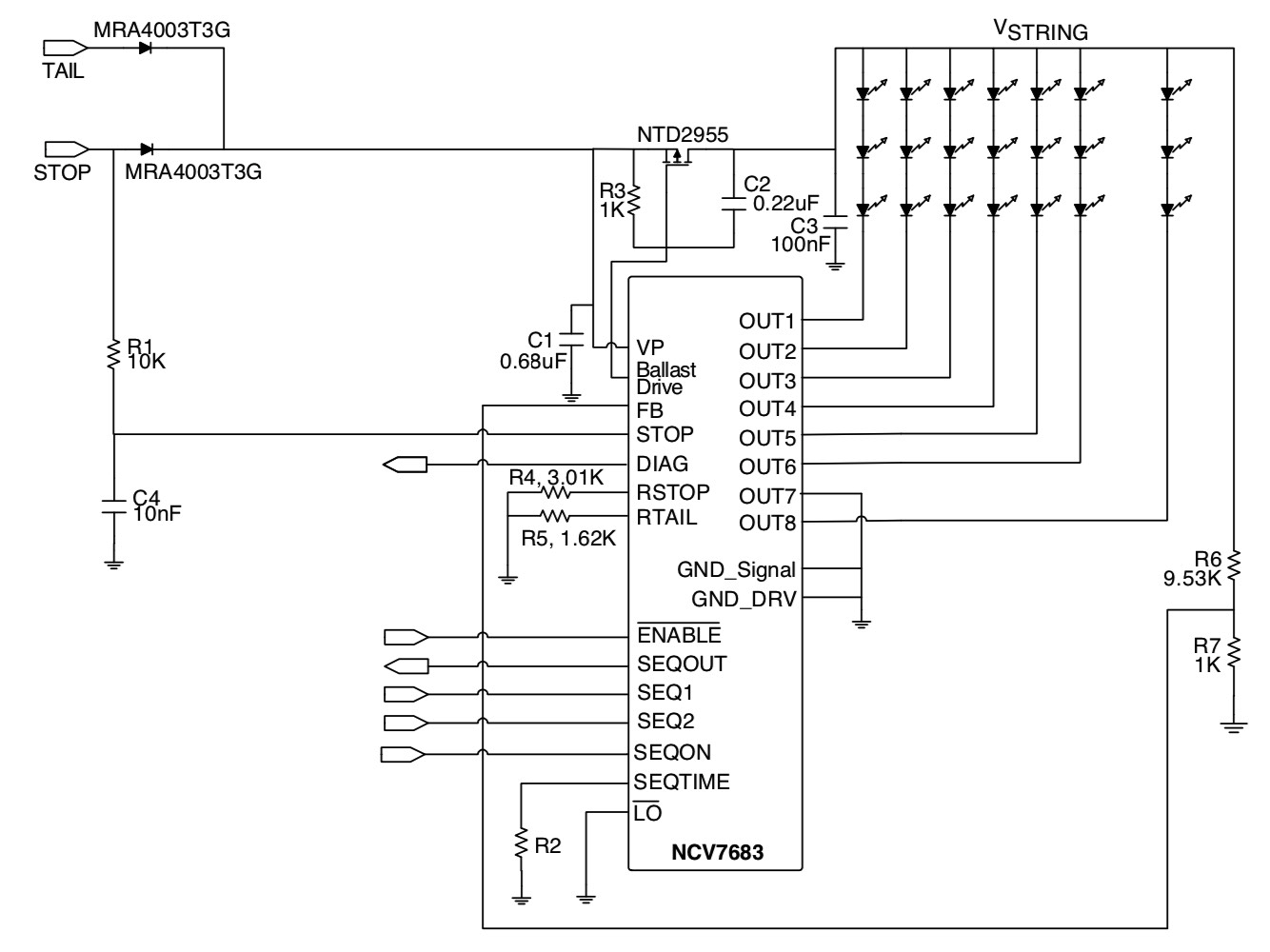 Laagstroom LED-drivers maken next-gen automotive-verlichting mogelijk