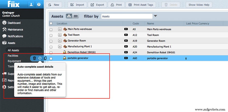 Ontdek onze nieuwe doorzoekbare MRO-onderdelen database – moeiteloze CMMS data-import