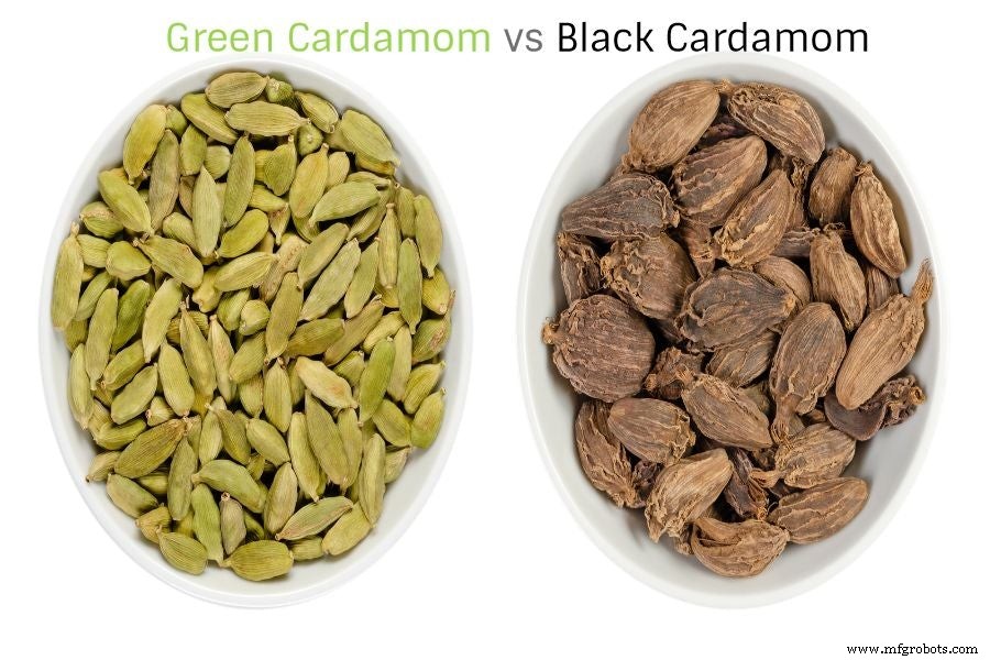 Zwarte vs Groene Kardemom: Gebruik, Smaken & Gezondheidsvoordelen