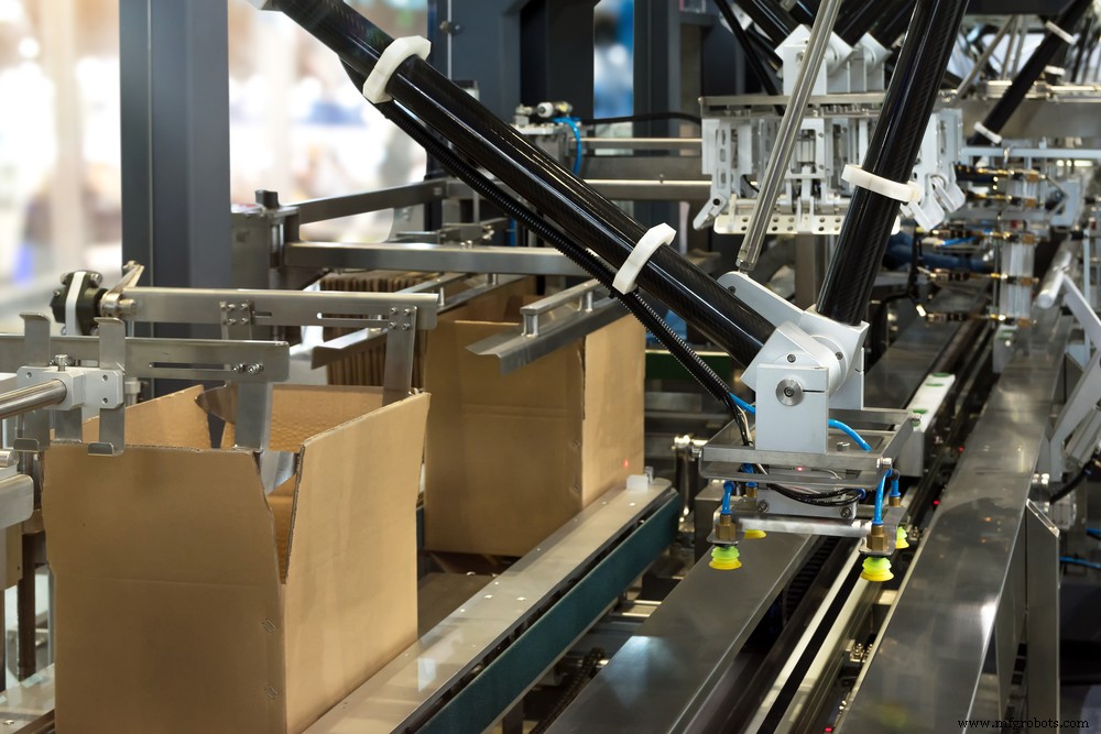 Verhoog productie-efficiëntie met verpakkingsrobots: Automatiseer doorvoer en verhoog winsten