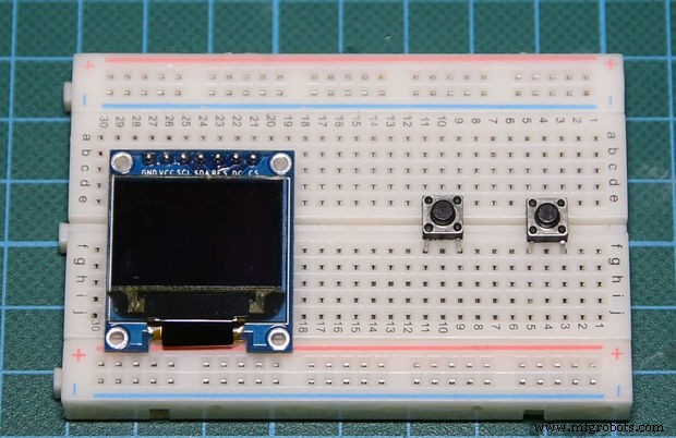 Bouw een Klassiek Pong-spel op Arduino UNO met OLED-display – Stap-voor-stap Tutorial