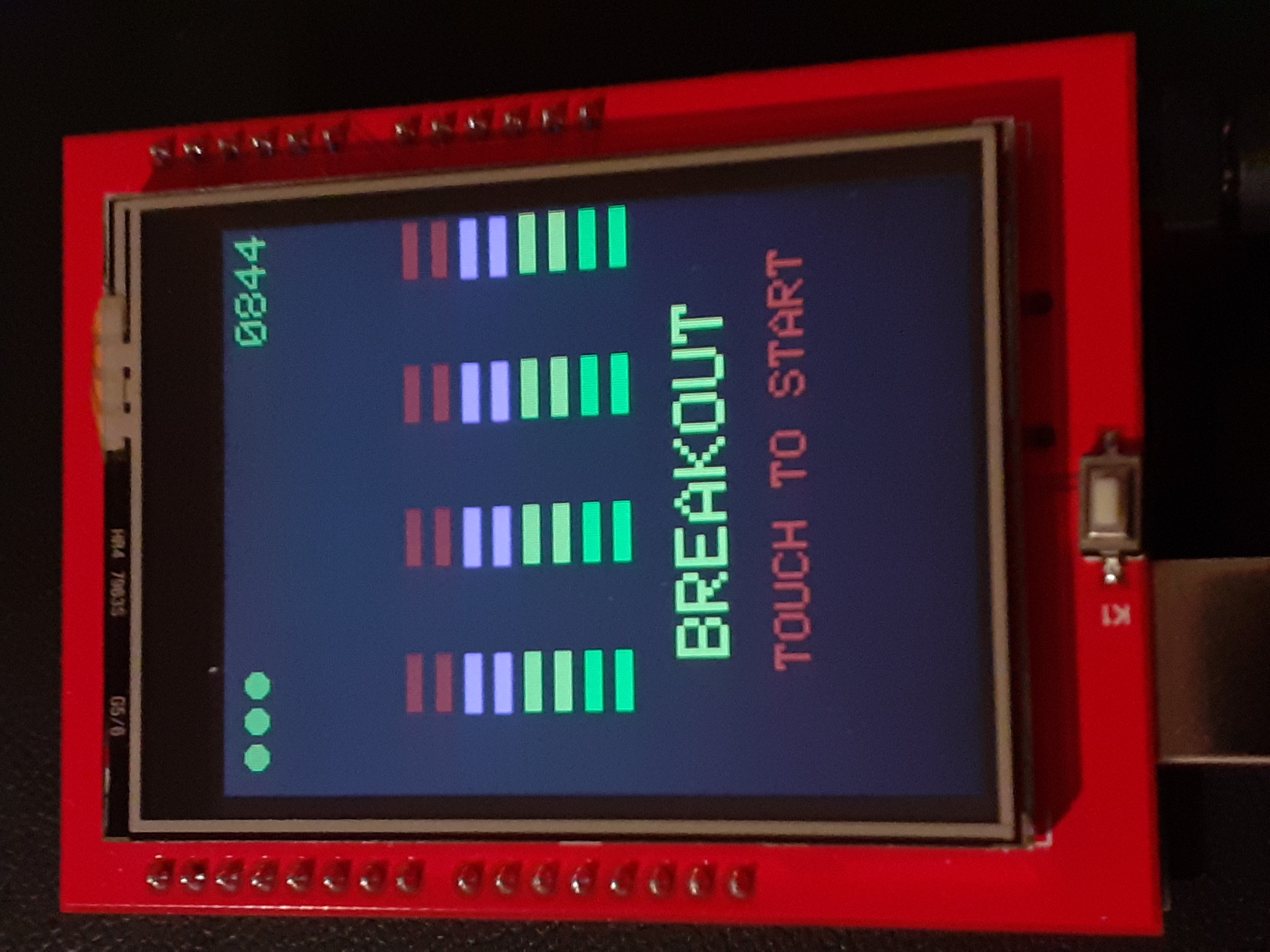 Arduino Touch Breakout-spel: Bouw een Klassieke Arcade op een 2,4″ TFT LCD