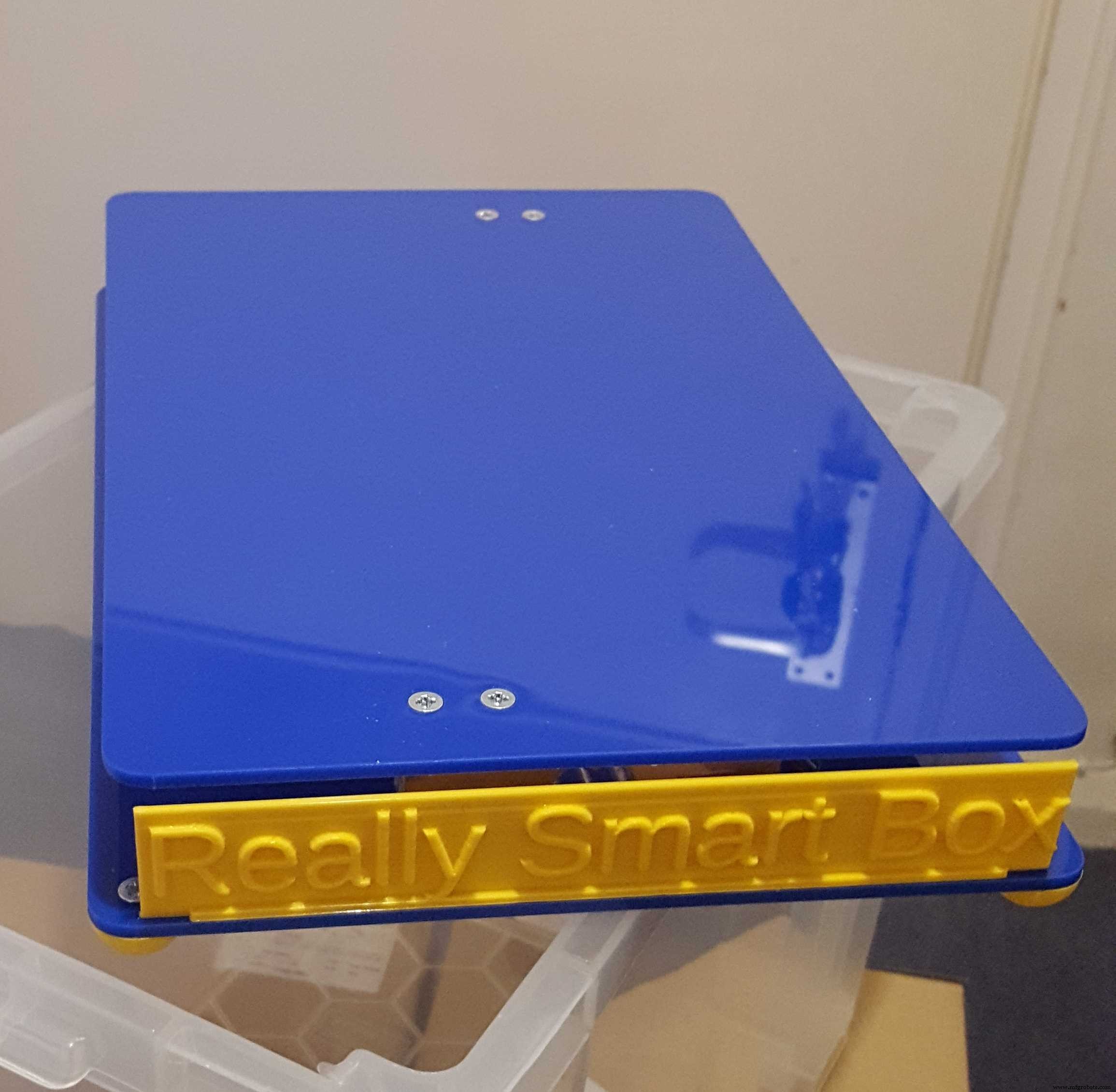 Really Smart Box: IoT-ingeschakelde slimme opslagoplossing