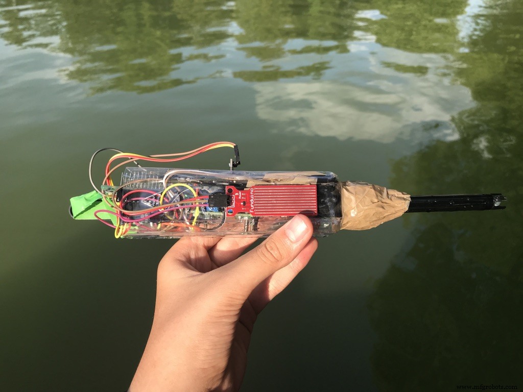 Riviergezondheidsmonitor: Arduino-gebaseerd Waterkwaliteitssysteem