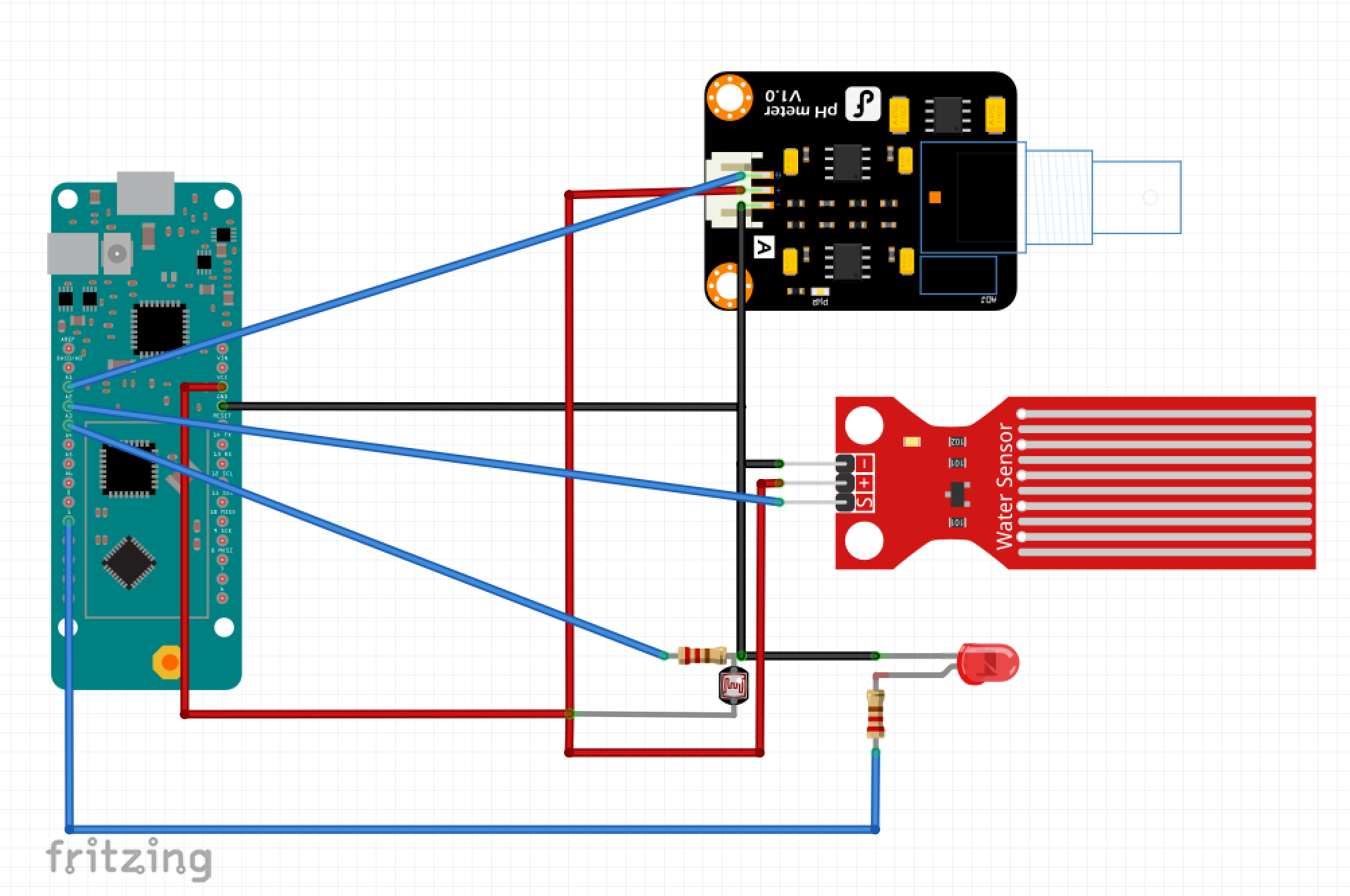 Riviergezondheidsmonitor: Arduino-gebaseerd Waterkwaliteitssysteem