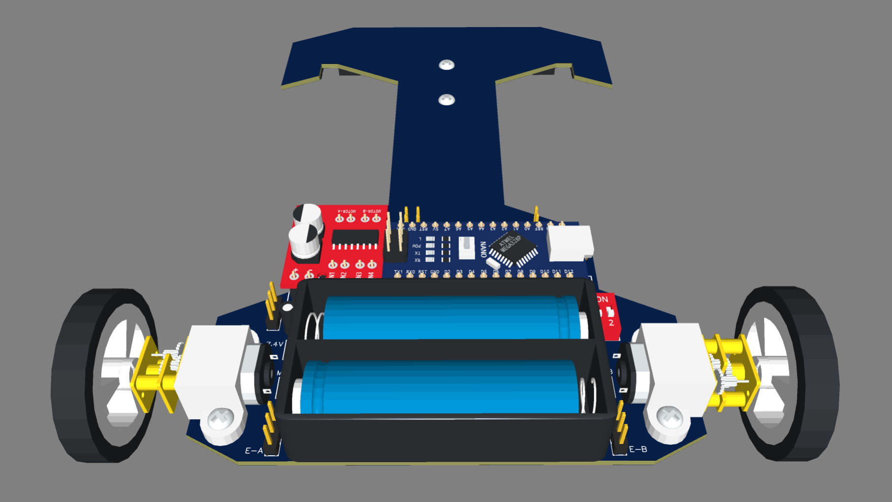 V4 Snelheids Lijnvolgende Robot – Geavanceerd Arduino Nano Systeem