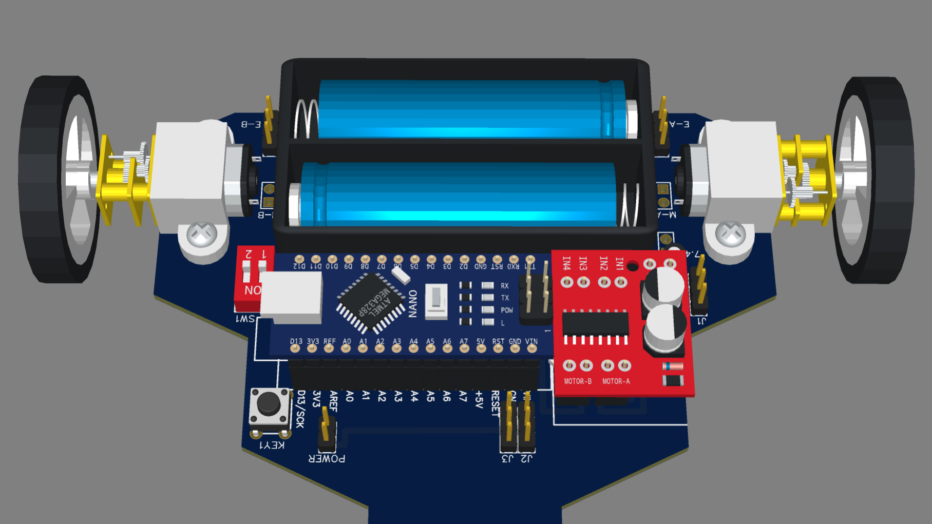 V4 Snelheids Lijnvolgende Robot – Geavanceerd Arduino Nano Systeem