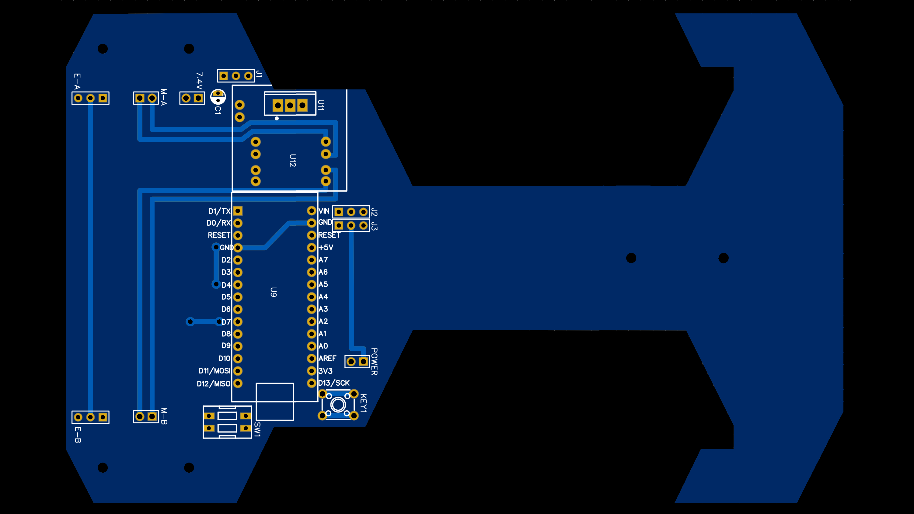 V4 Snelheids Lijnvolgende Robot – Geavanceerd Arduino Nano Systeem