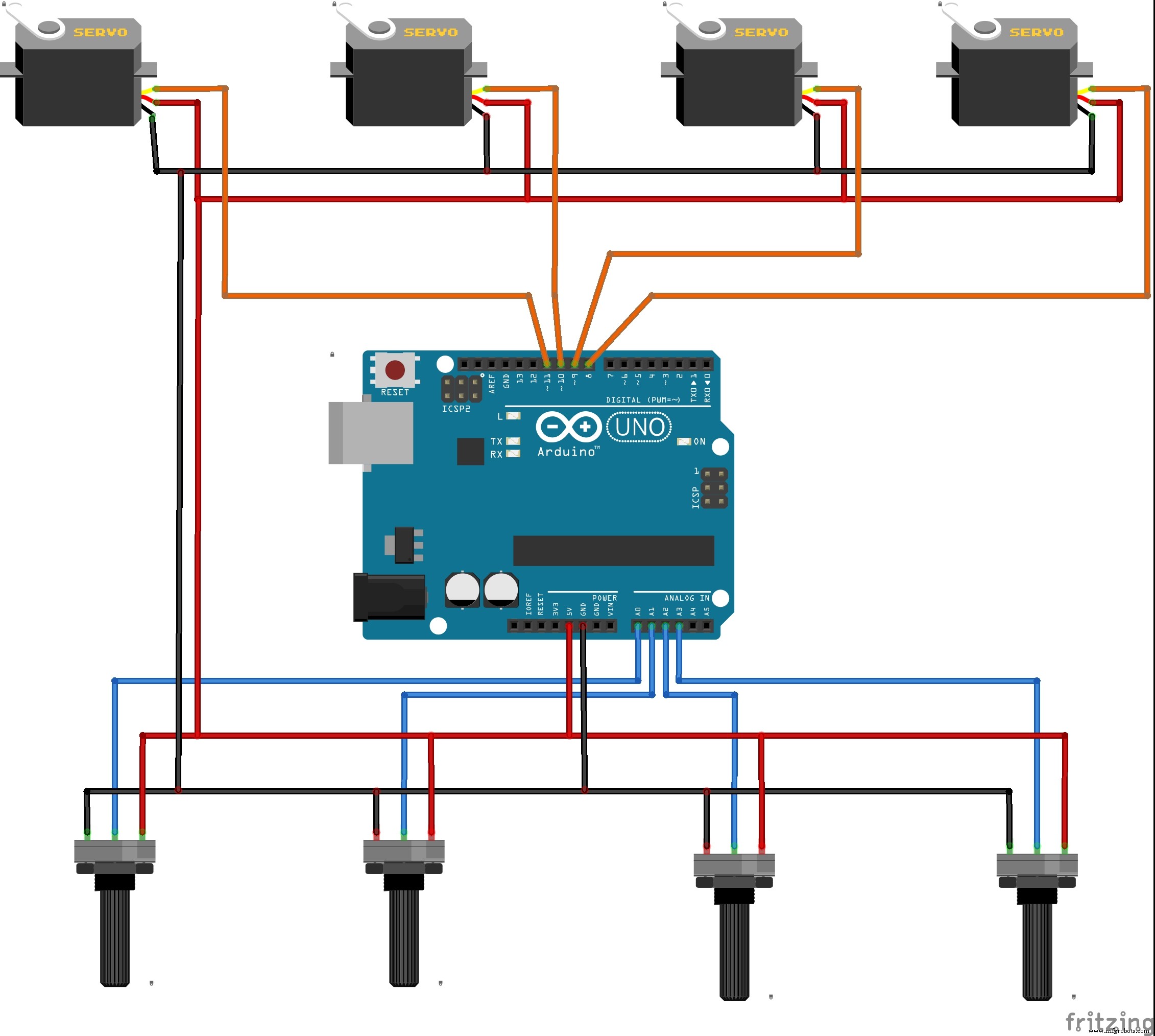 Bouw een Functionele, Arduino-aangedreven 3D-geprinte Robotarm – Stap-voor-Stap Handleiding