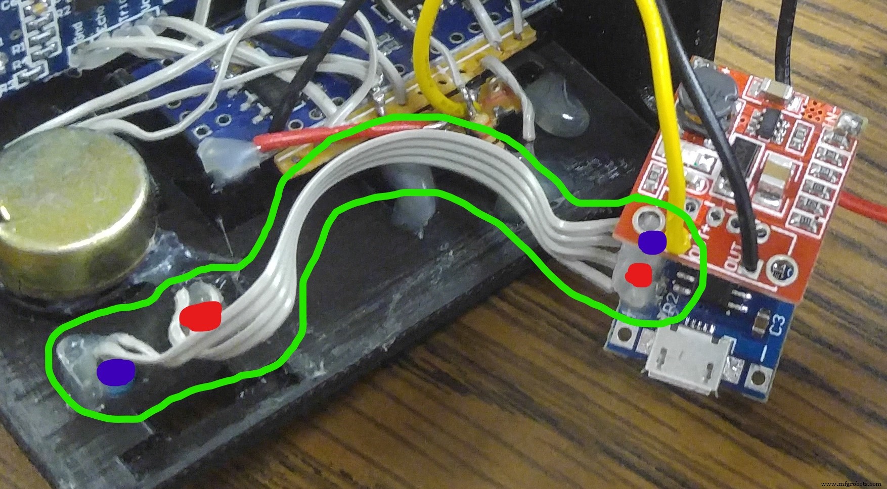 Draagbare Afstandsdetector – Arduino Nano DIY Kit met HC-SR04, 18650 Accu en 3D-geprinte Behuizing