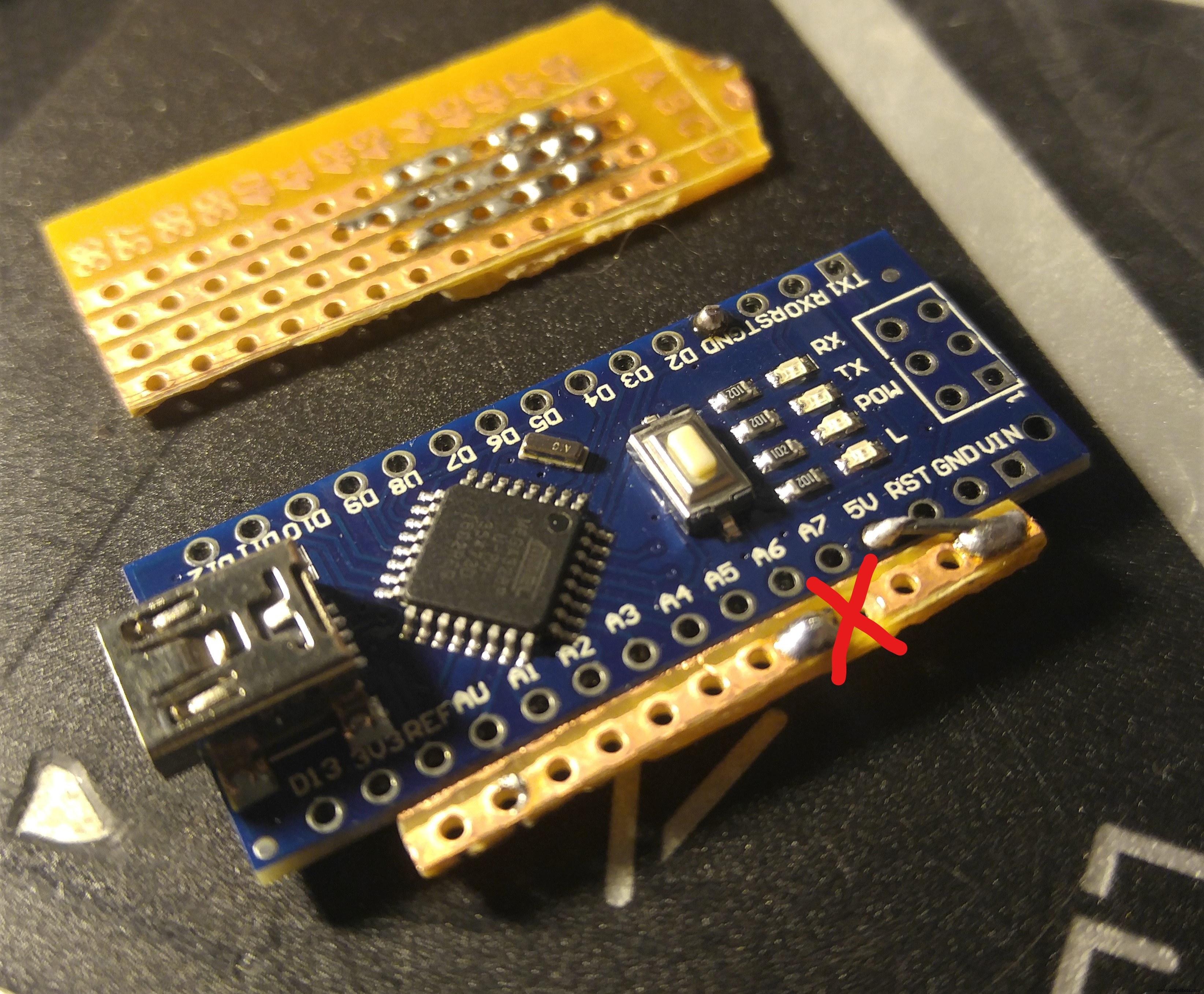 Draagbare Afstandsdetector – Arduino Nano DIY Kit met HC-SR04, 18650 Accu en 3D-geprinte Behuizing
