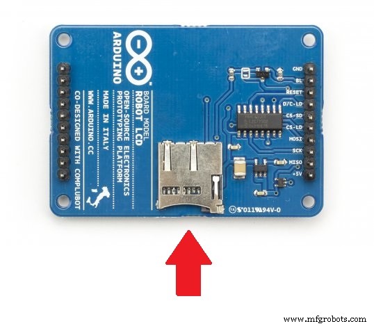 Afbeeldingen Weergeven op een 1,17-inch TFT LCD met Arduino UNO