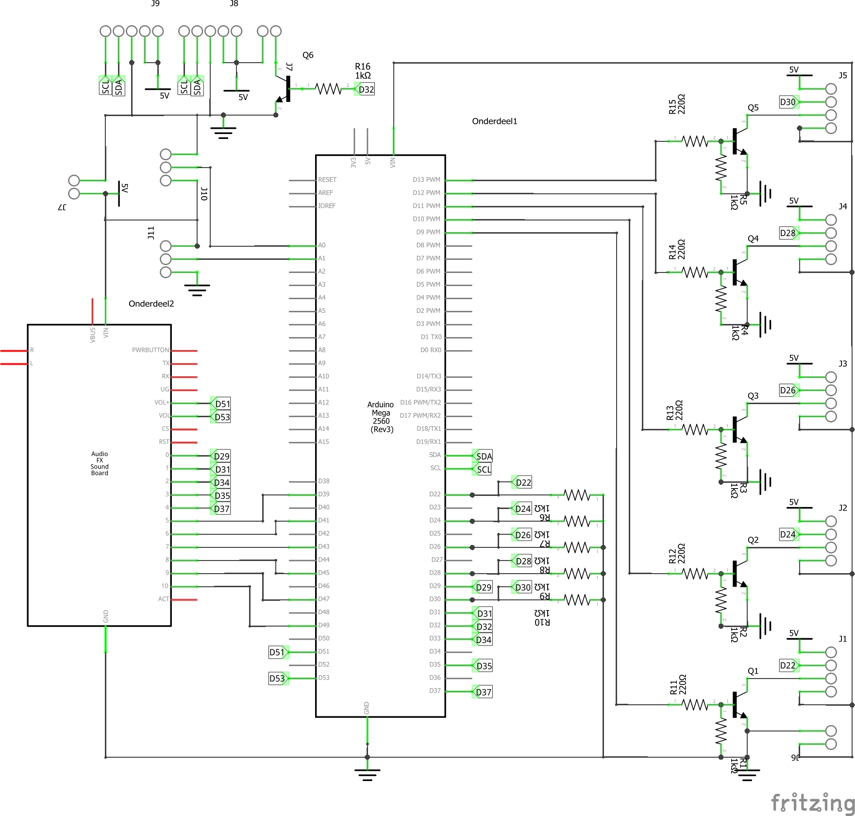 DIY Whac-A-Mole Arcade Spel (Knoppen Editie) – Arduino Project