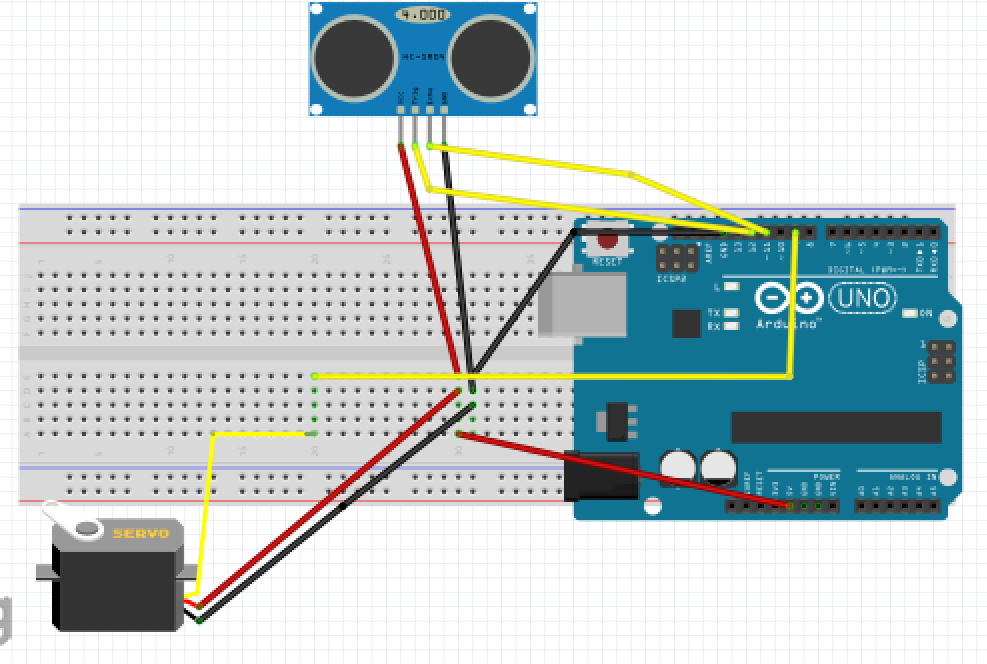 Realtime afstandsmeting met Arduino Sonar & Processing visualisatie