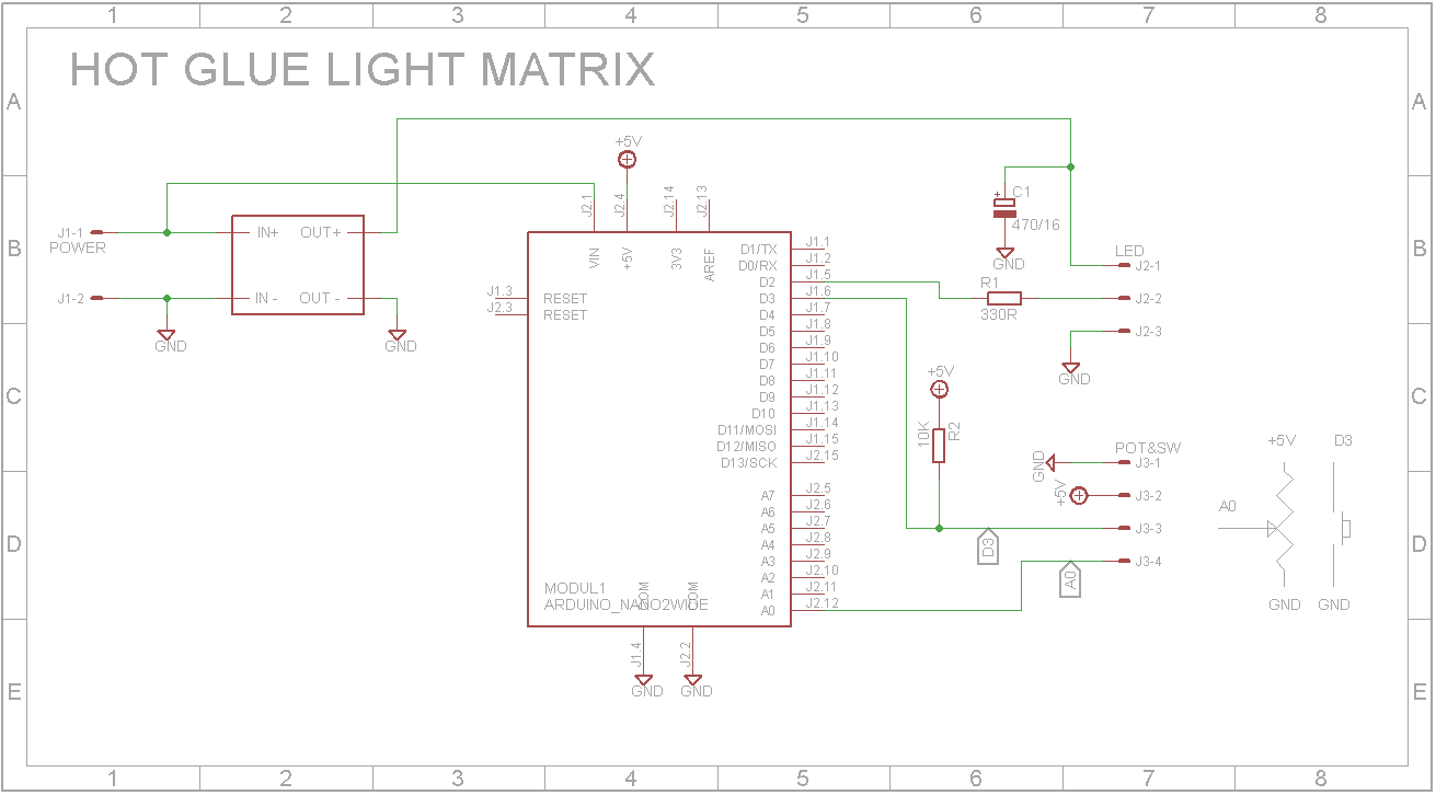DIY Hot Glue LED Matrix Lamp – Bouw je eigen kleurrijke display