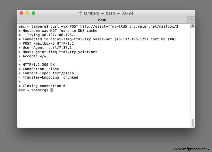 Web-IoT Meter Bouwen met Arduino, Yaler en IFTTT