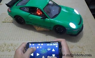Bouw je eigen RC Porsche-auto met Arduino: Stap-voor-stap handleiding