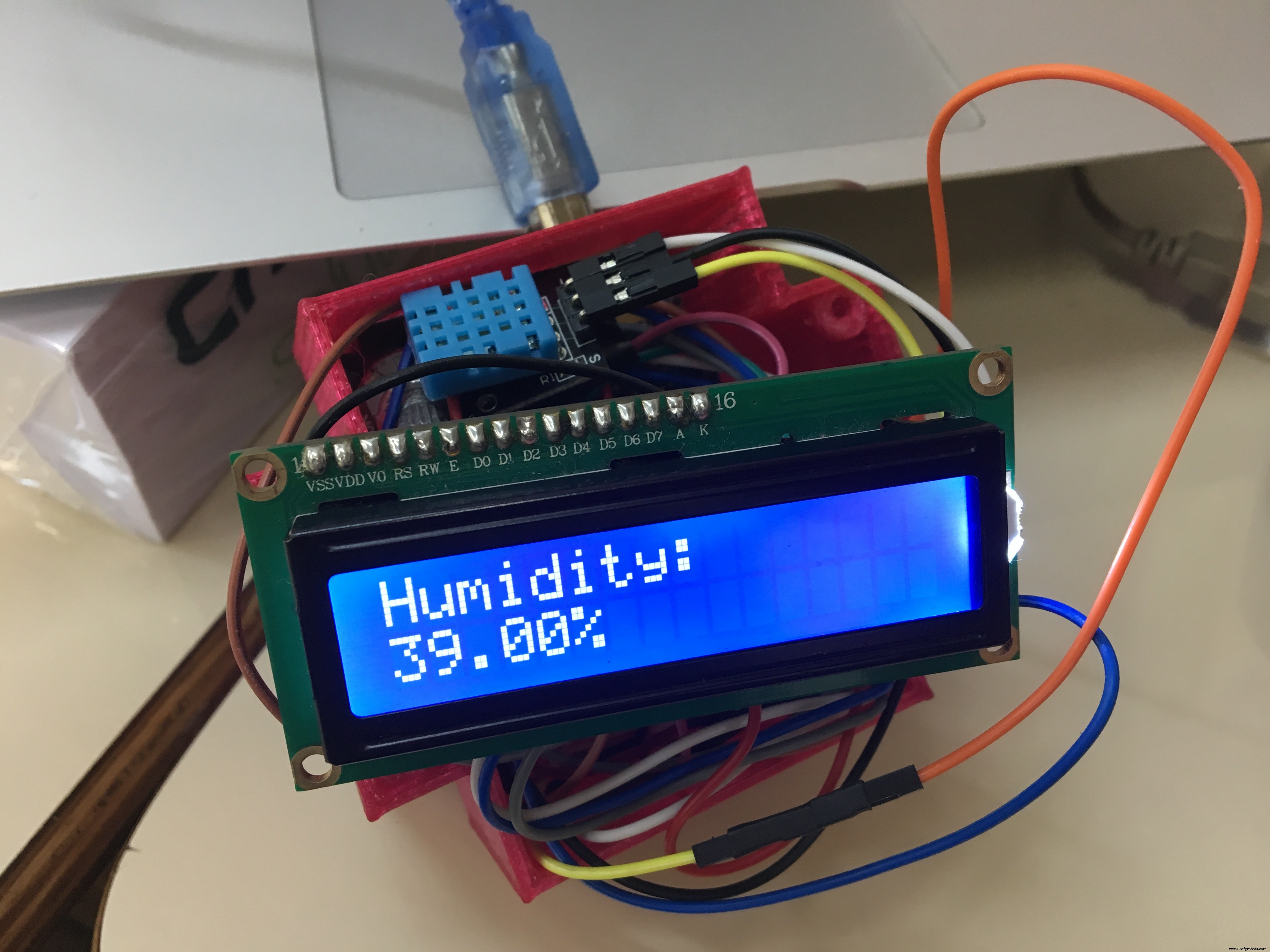 Arduino 101: Bouw een teller met DHT11 sensor & LCD display