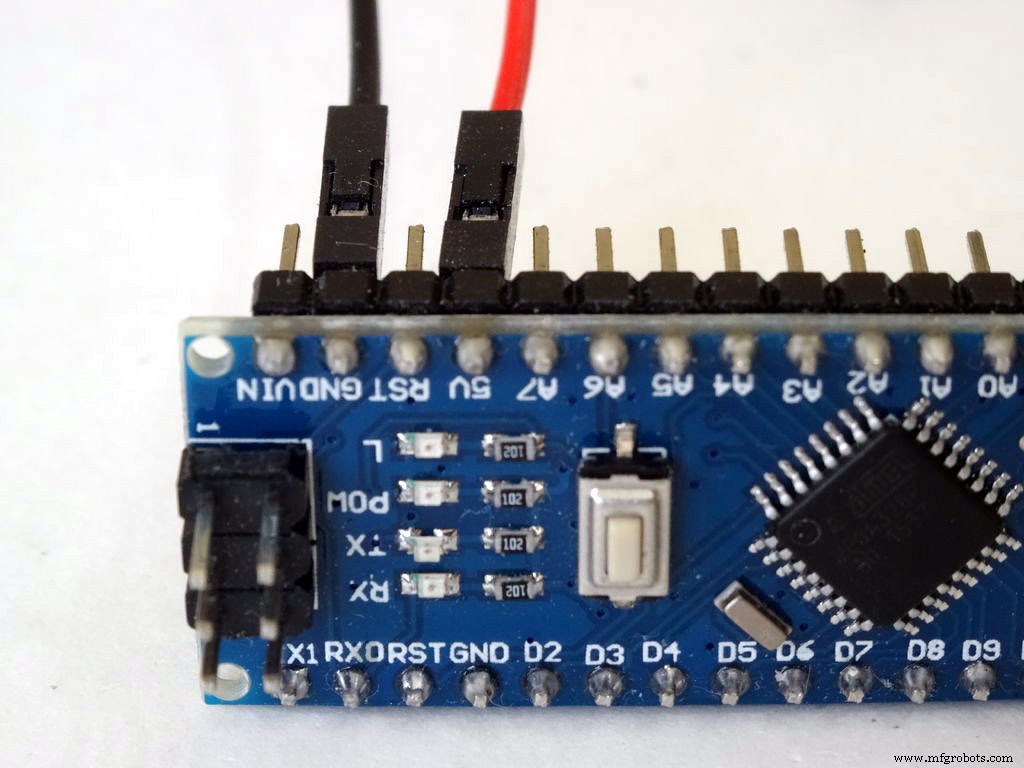 Kantelhoeken berekenen uit MPU6050 versnelling met Arduino Nano en Visuino