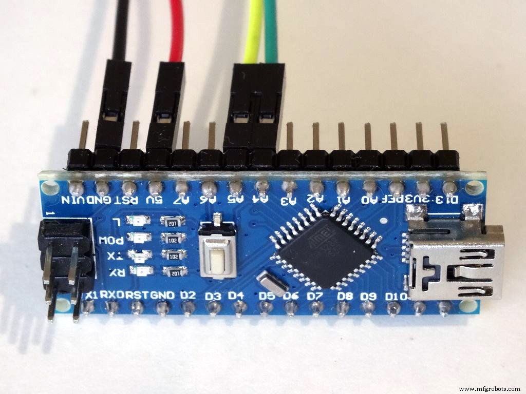 Kantelhoeken berekenen uit MPU6050 versnelling met Arduino Nano en Visuino