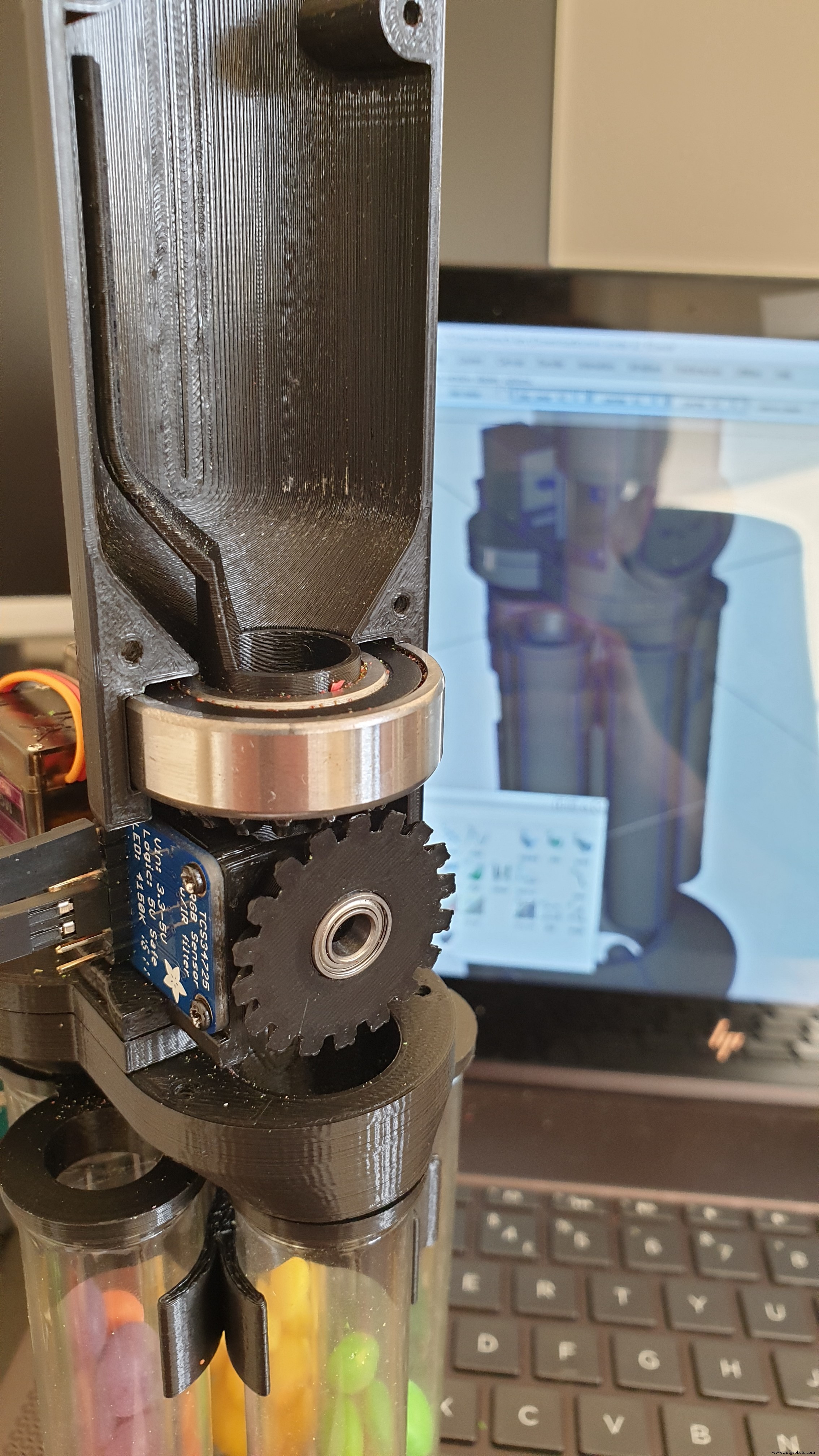 Geavanceerde Kleurensorteermachine met Arduino en RGB-sensor
