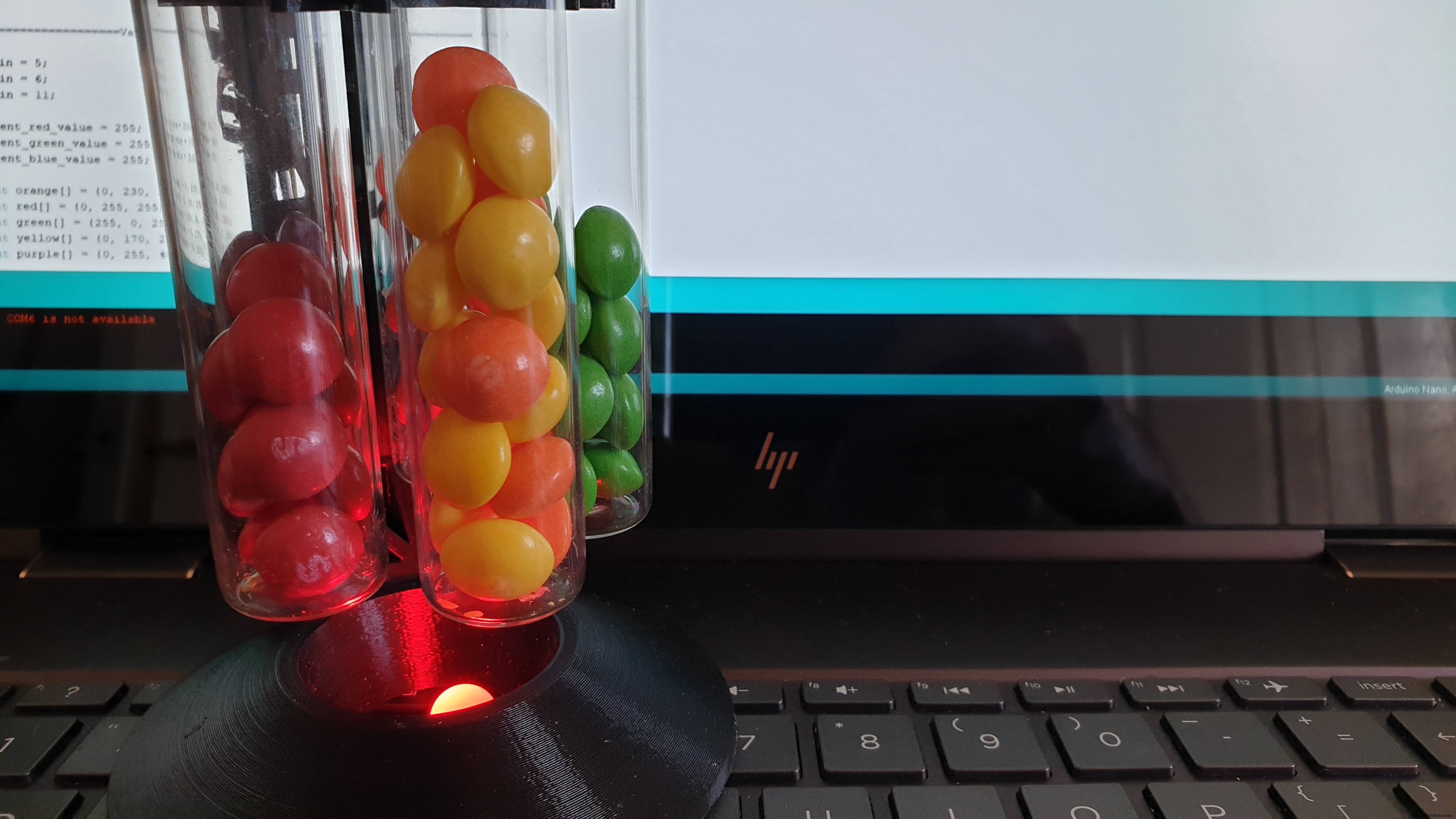 Geavanceerde Kleurensorteermachine met Arduino en RGB-sensor