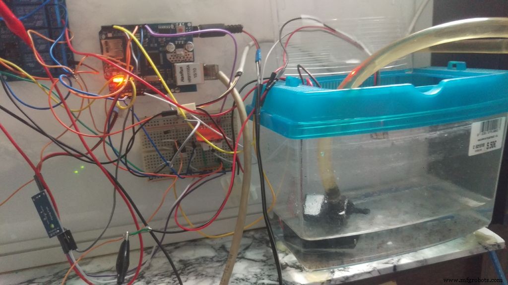 Slim Geautomatiseerd Tuinsysteem met Arduino UNO en Raspberry Pi