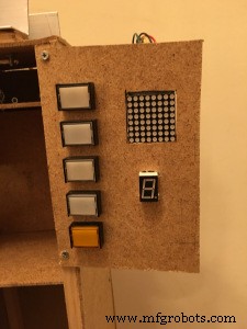 Compacte 5-verdiepingen Arduino-lift