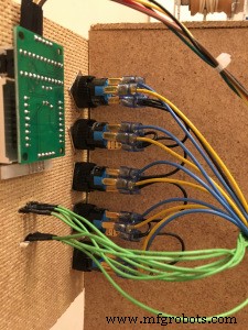 Compacte 5-verdiepingen Arduino-lift