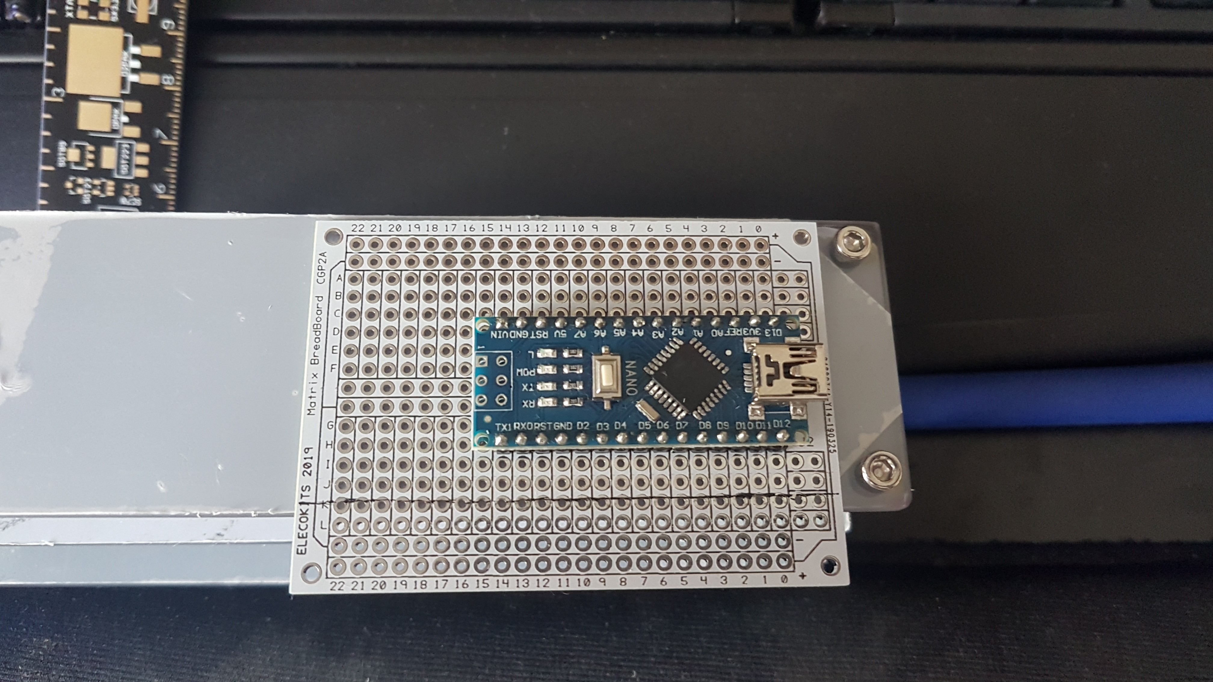 Hoog-precieze LED-matrix klok met DS3231 RTC, BME280 weerdata, BH1750 lichtsensor & ESP01 NTP-synchronisatie