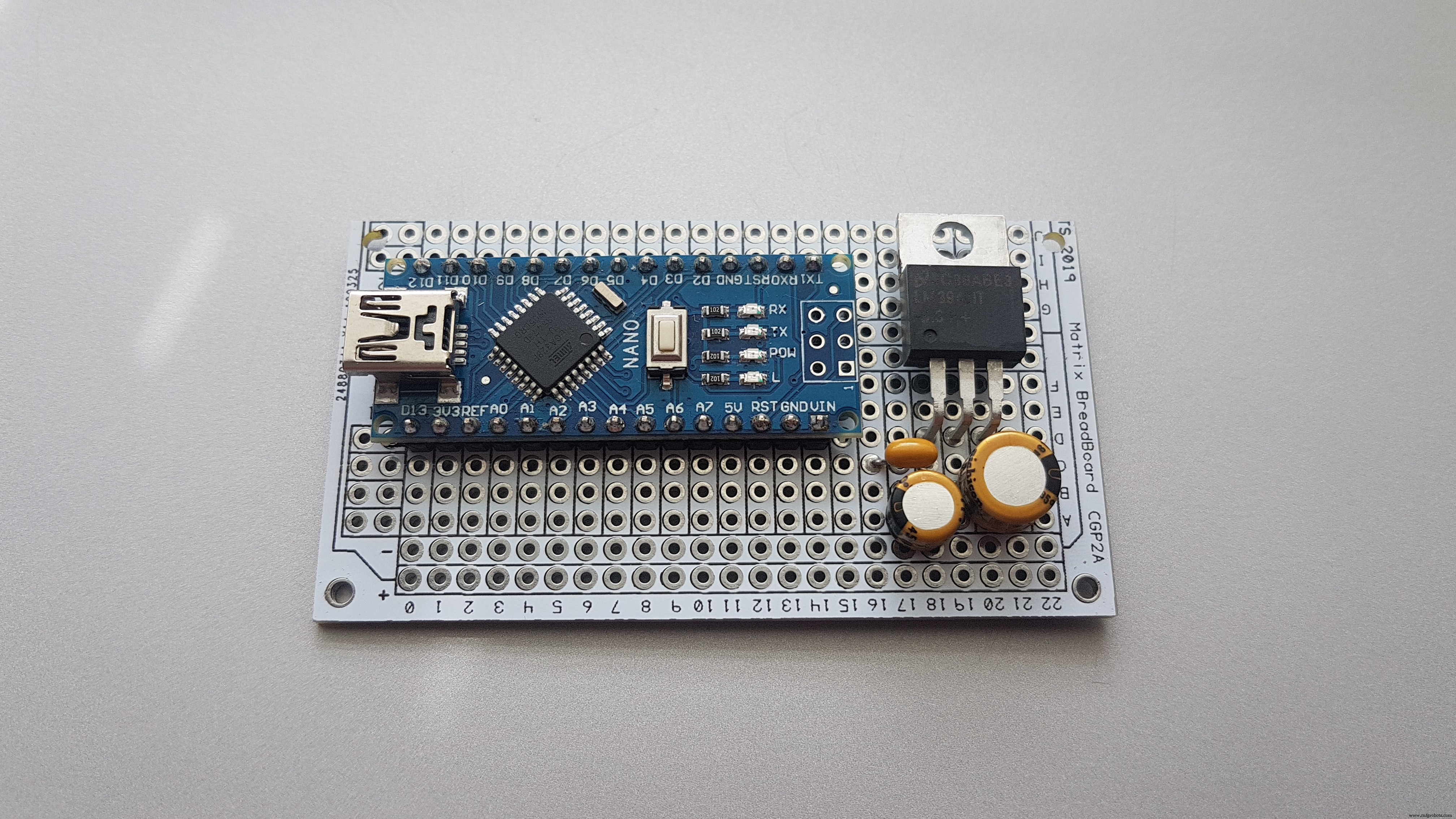 Hoog-precieze LED-matrix klok met DS3231 RTC, BME280 weerdata, BH1750 lichtsensor & ESP01 NTP-synchronisatie