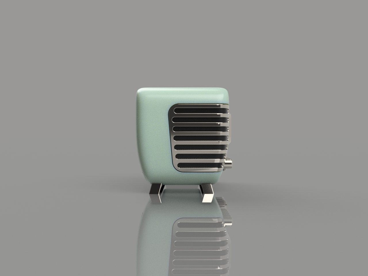 Mini Vintage Internetradio – Compact Retro Streamingapparaat