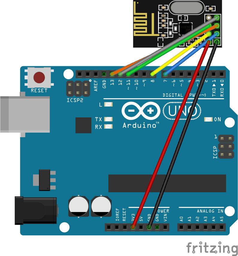 Efficiënte 3-pins draadloze sensoroverdracht met nRF24L01+ en ATtiny85
