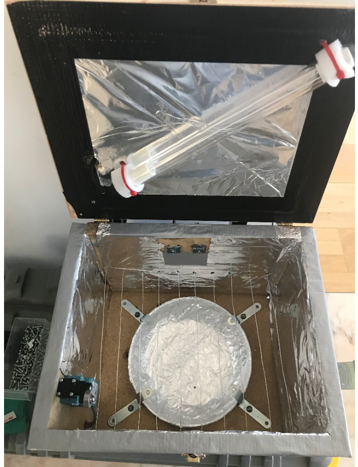 Slimme UV-C & hitte mondmasker desinfectie-apparaat — Arduino-gestuurd