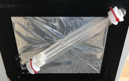 Slimme UV-C & hitte mondmasker desinfectie-apparaat — Arduino-gestuurd
