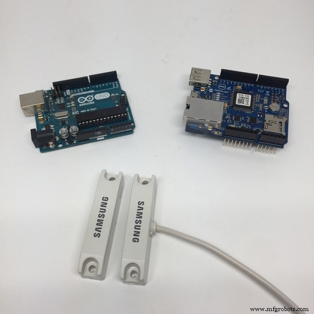 Stuur Deuropening-meldingen via Gmail met Arduino Uno – Beginner Handleiding