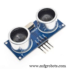 Ultrasonische Ogen: Interactieve 8x8 LED-matrix Afstandssensor