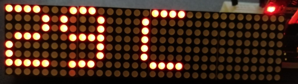 Arduino Nano 4x64 LED Matrix Klok – Nieuwe Versie