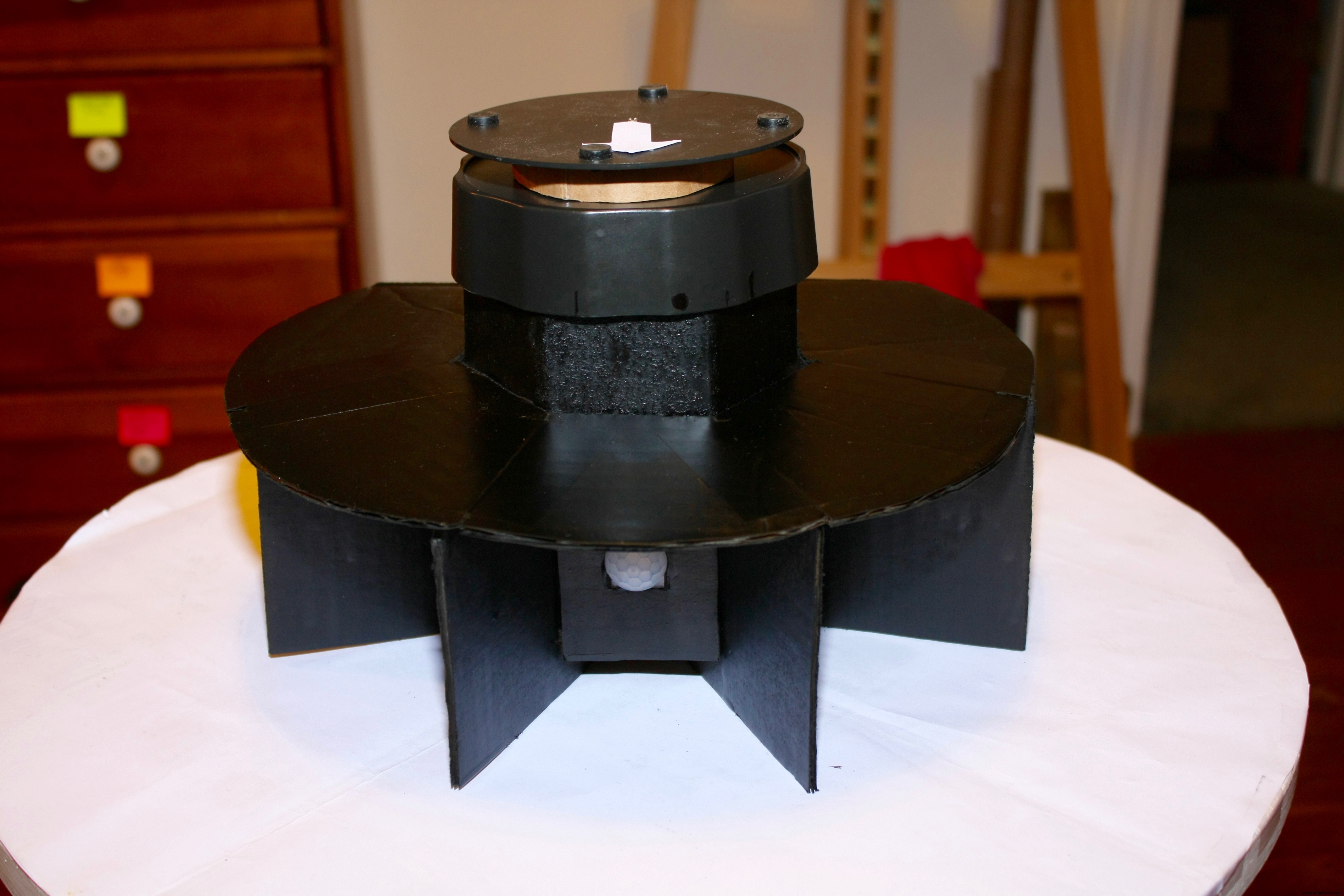 Geautomatiseerde Motion-Tracking Camera Basis met Arduino en Servo Besturing