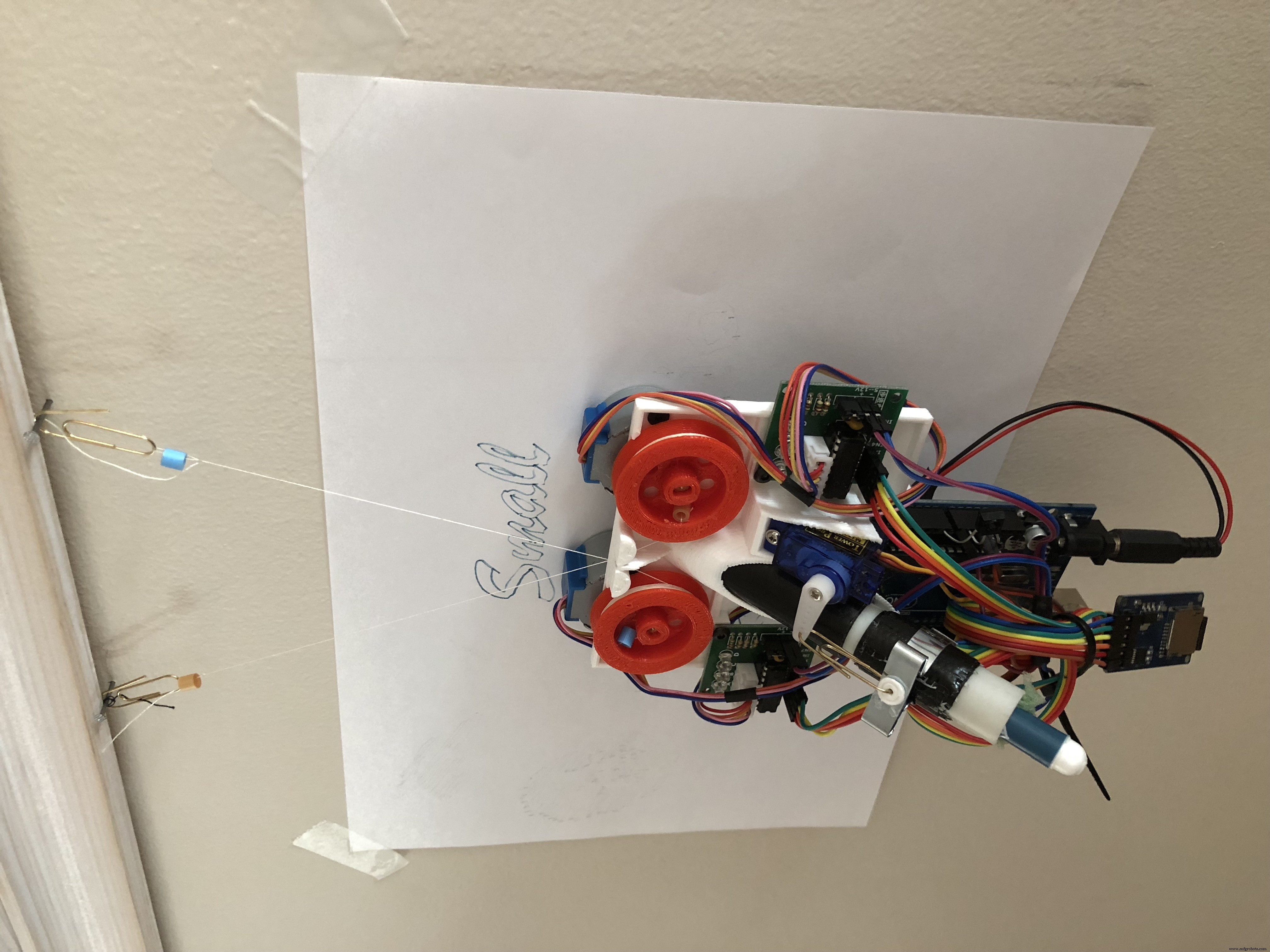 Bouw Je Eigen $15 Muurplotter: Betaalbare DIY met Arduino
