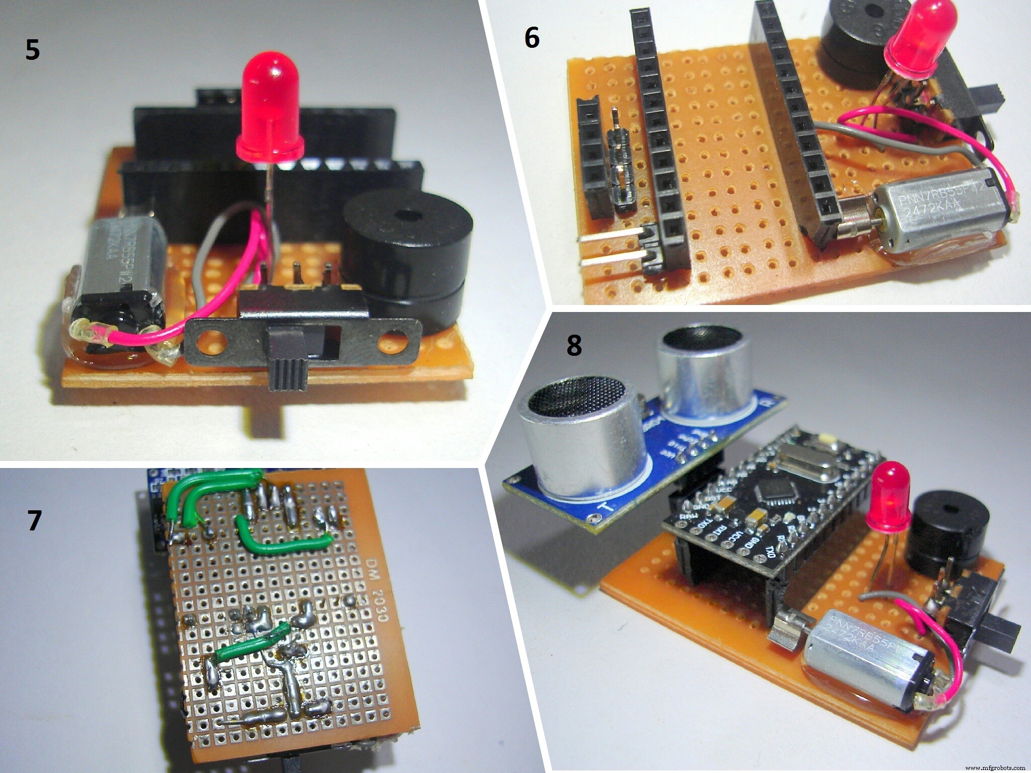 Arduino-aangedreven Derde Oog: Hulpmiddel voor Blinden