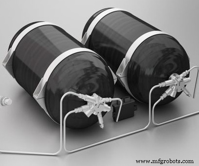 Plastic Omnium wint grote order voor 350-bar waterstoftanks en bereikt 700-bar certificering