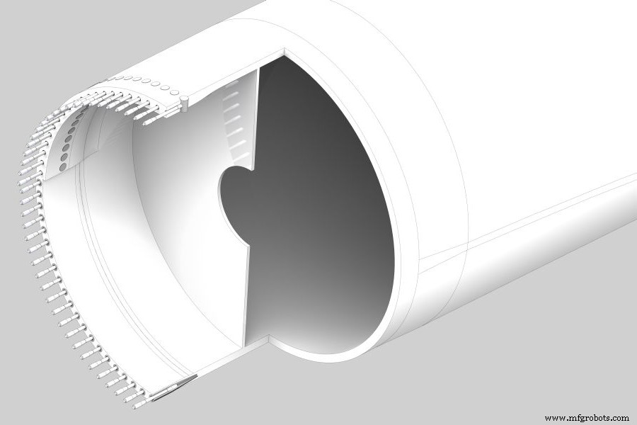 Aerodyn introduceert 111-m TC1B rotorblad voor 11-15 MW windturbines