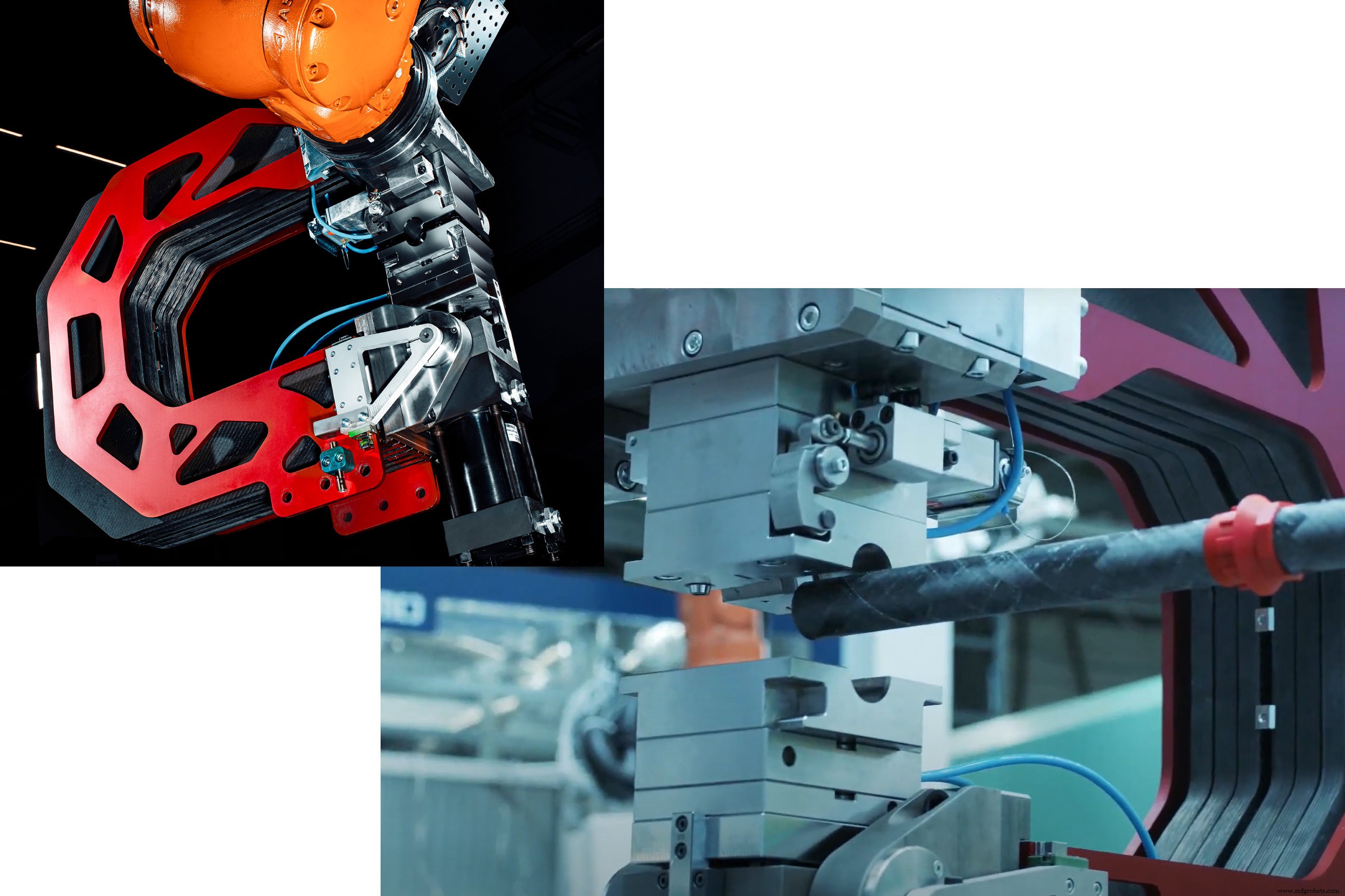 Geavanceerde robotische injectiegieting voor gefunctionaliseerde composietcomponenten