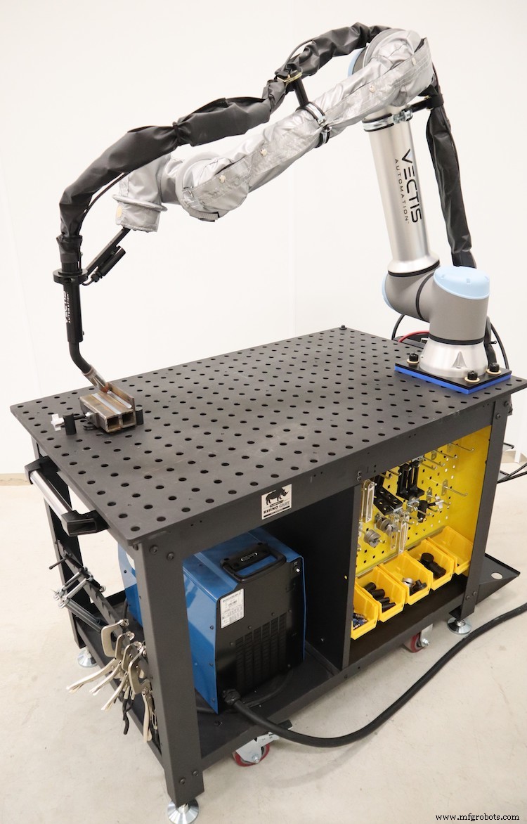 Universal Robots drijft Vectis Automation s geavanceerde collaboratieve cobot-lassysteem